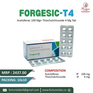 Aceclofenac & Thiocolchicoside Tablets