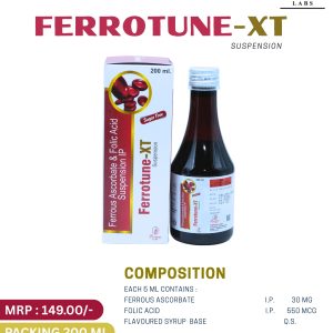 Ferrous Ascorbate and Folic Acid Suspension
