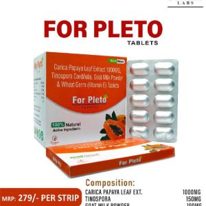 Papaya Leaf Extract 1000mg Supplement